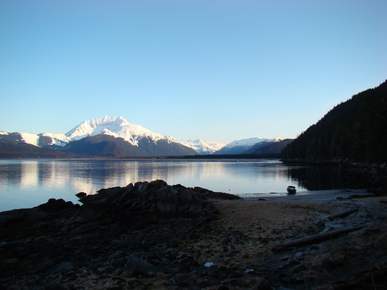 Where Ocean and Mountains Collide Berners Bay Cabin