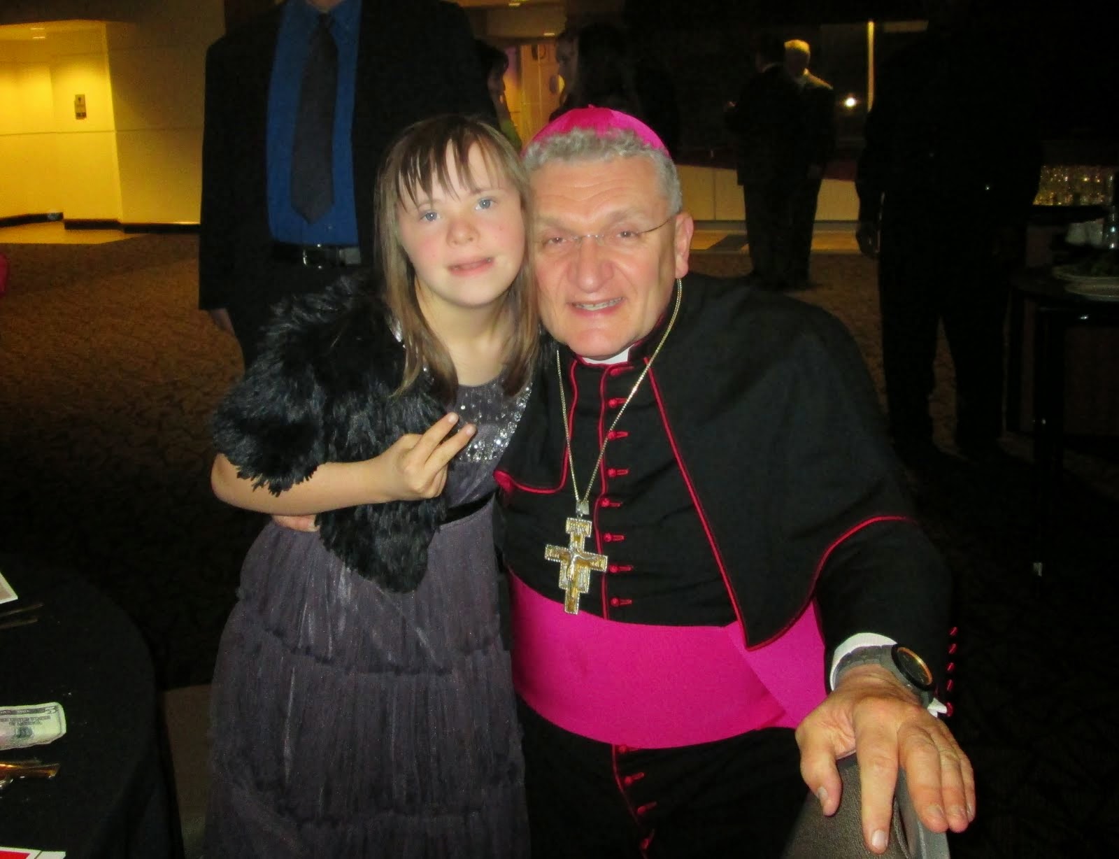 Chloe meets with Pittsburgh Bishop David Zubik