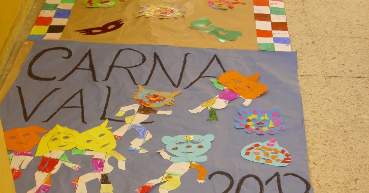 Infantil Gloria: CARNAVAL: ACTIVIDADES EN EL AULA (2º trimestre)