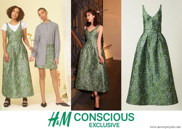 Crown Princess Mary wore H&M Skirt - H&M Conscious Exclusive Collection
