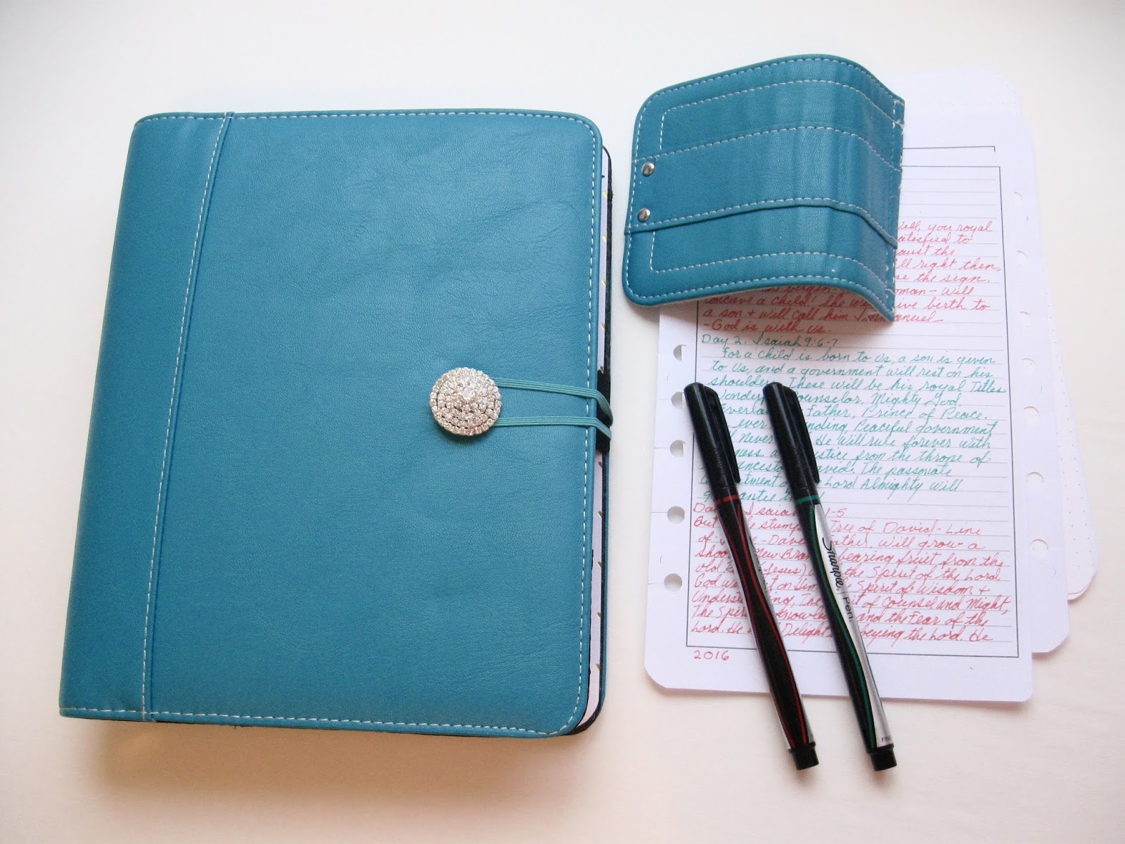 A Palette Full of Blessings DIY planner/journals