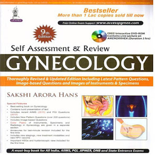 Self Assessment & Review Gynecology 9th Edition - Sakshi Arora 