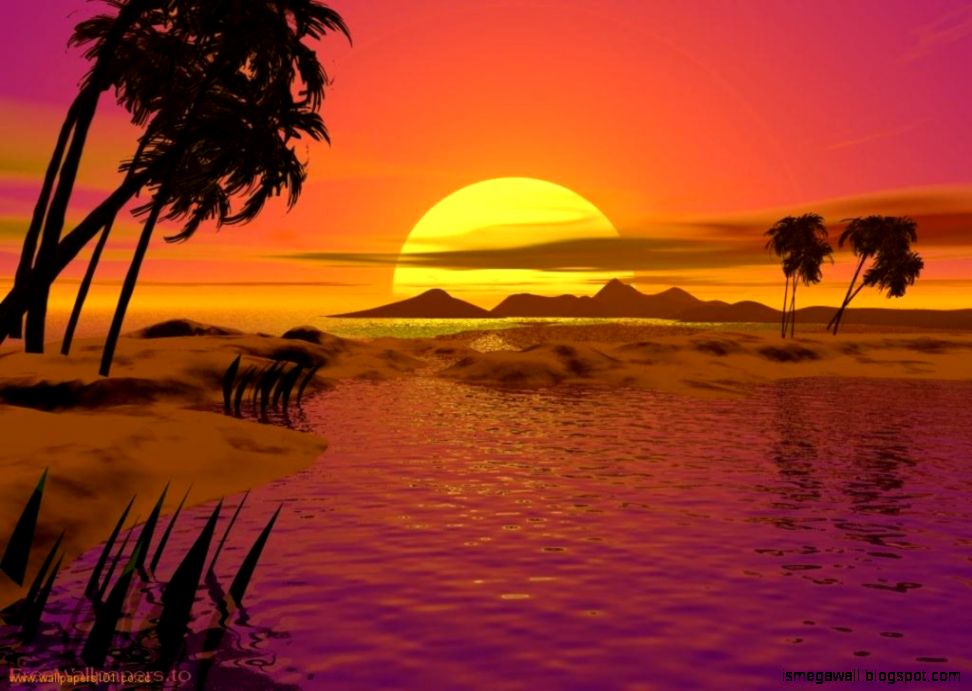 Sunset Beauty Pictures Mega Wallpapers