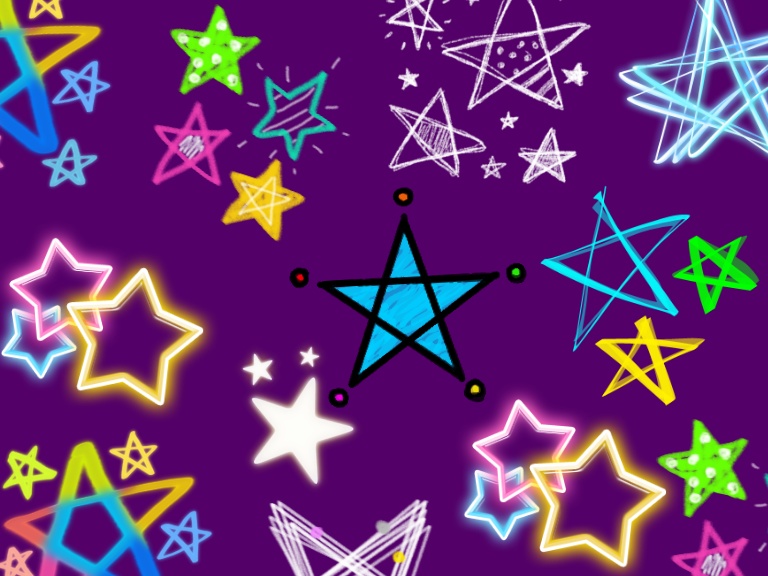 Twyngo Stars 1 Hd Wallpapers No Watermark Purple Background