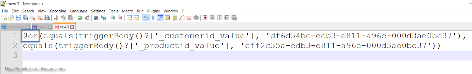 AND OR statements in Flow ~ Benitez Here.