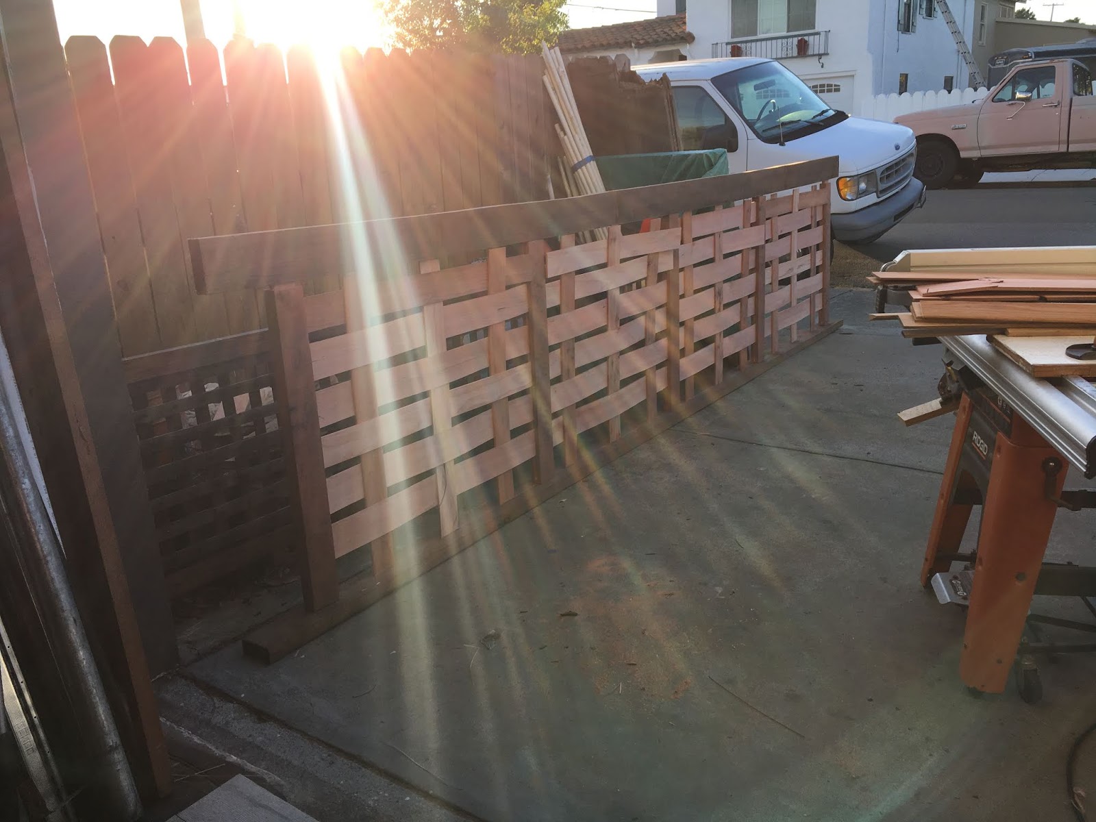 Stand Out Construction * Carpentry Projects Adding a Privacy Panel or