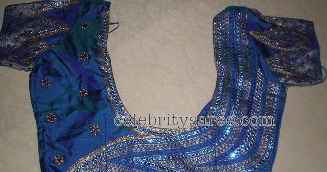 Latest Designer Blouses for Plain Sarees - Saree Blouse Patterns