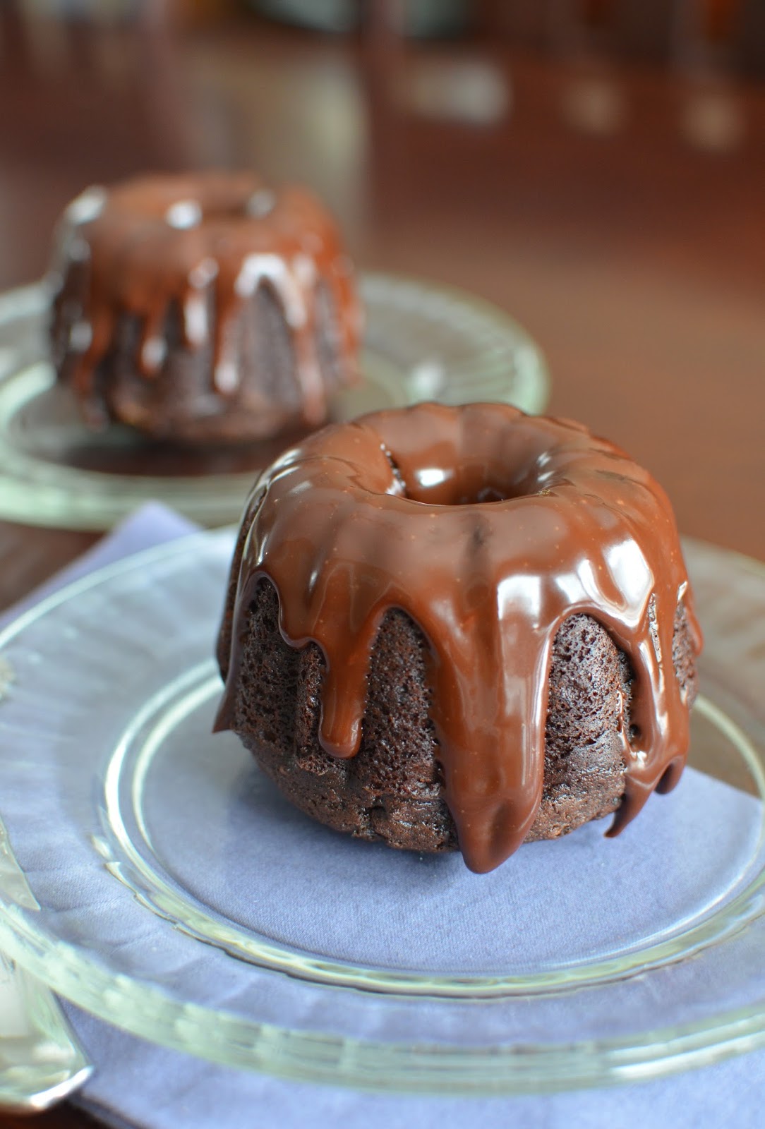 Playing With Flour Mini Chocolate Bundt Cakes For Two Playing With Flour Mini Chocolate Bundt Cakes For Two