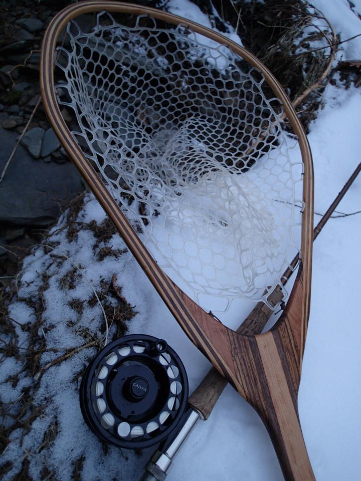 Rogue Wood Works Steelhead guide nets.