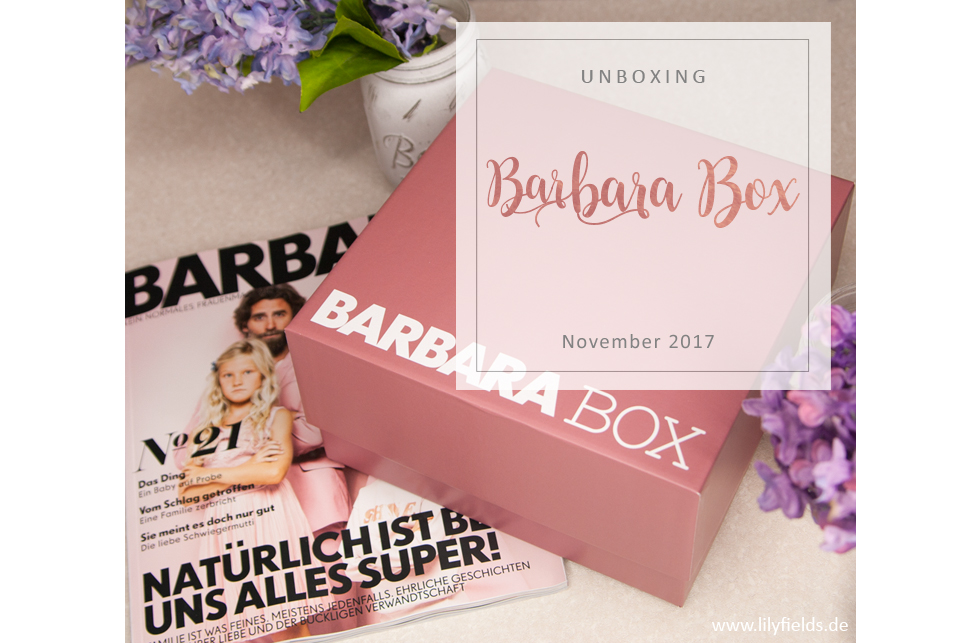 Barbara Box - 04/2017 - unboxing 
