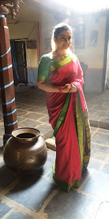 Actress Sujitha Dhanush Latest Saree Pics