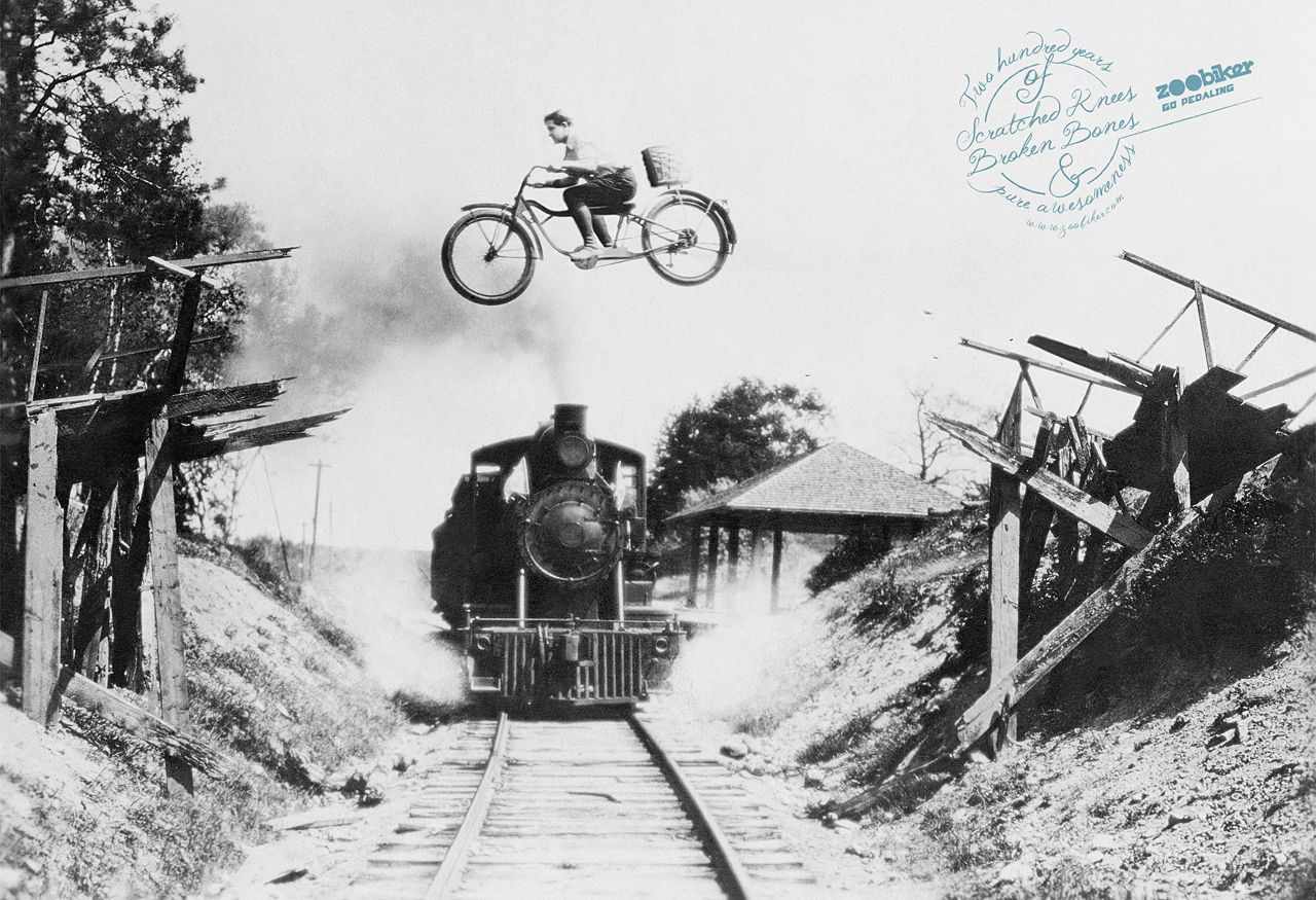 Green Bird Friday WTF Train Jumping