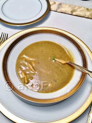 Mulligatawny Soup, Indian recipe, besan flour, chicken