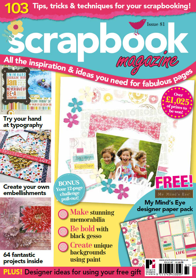 creating {non}sense Scrapbook Magazine UK & Bella Blvd
