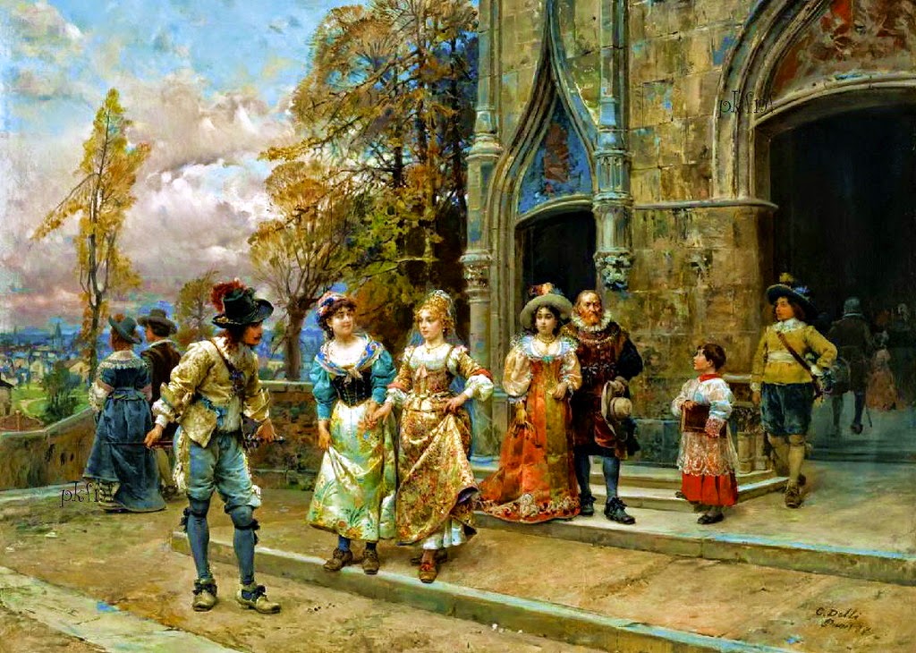 Cesare Augusto Detti - Genre painter (1847-1914)