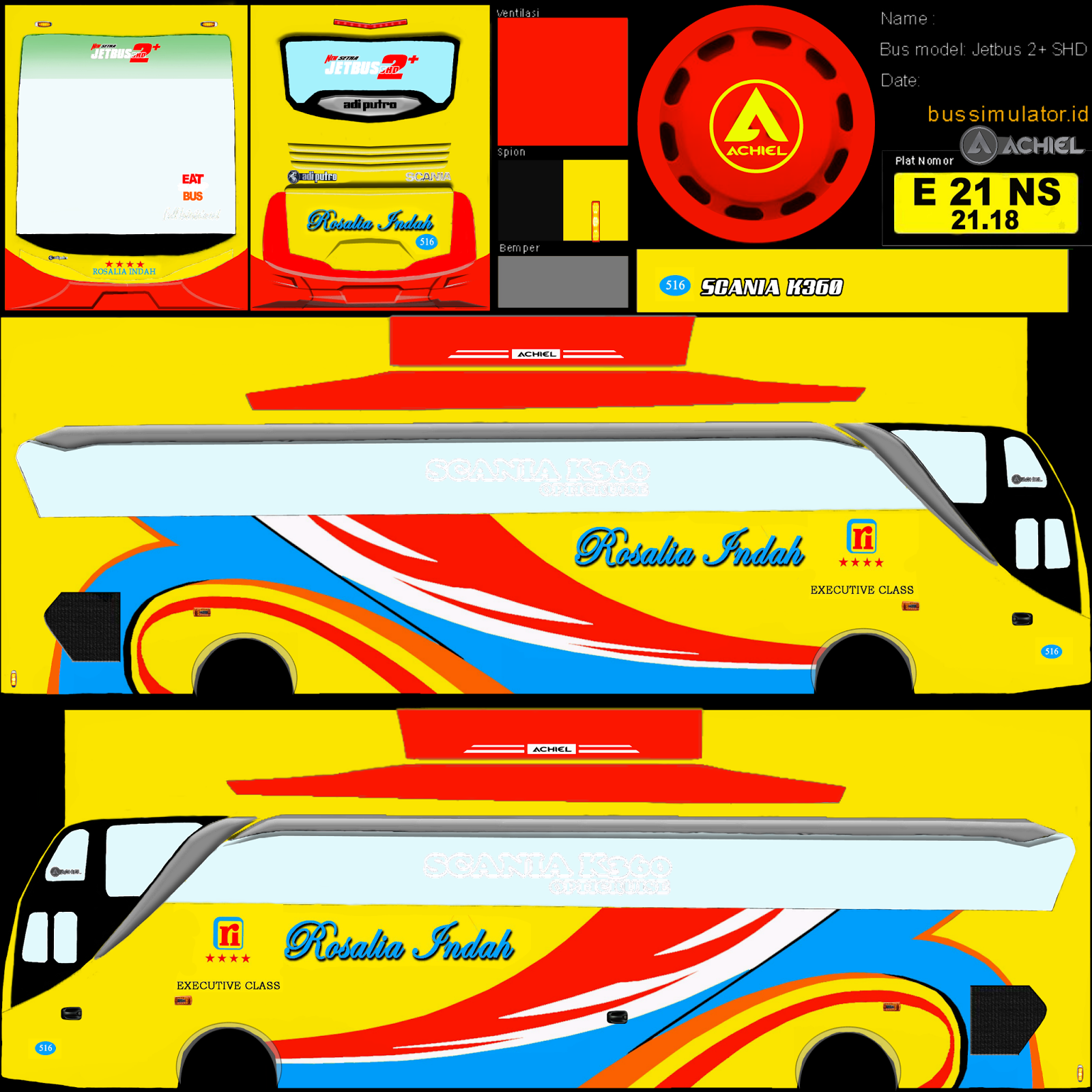Kumpulan Livery Bussid Bagian 2 RStore