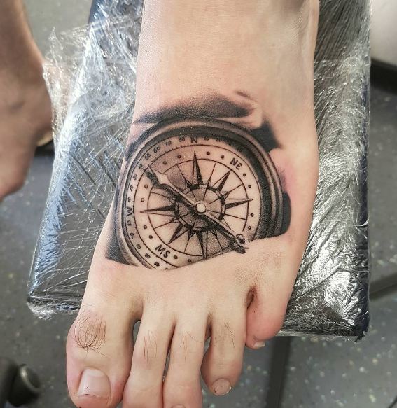 50 Compass Tattoos For Men 2019 Designs Meanings Tattoo Ideas