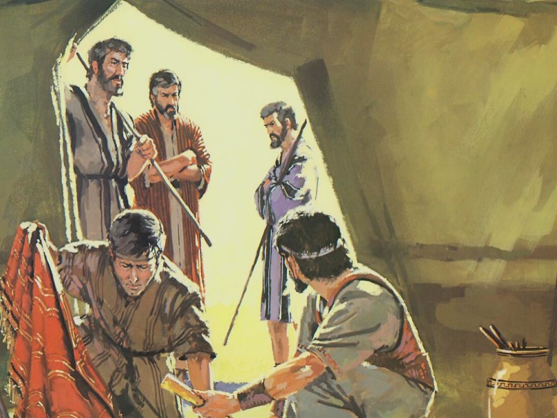 UNCOVER BIBLE NAMES ACHAN