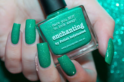 Swatch of the nail polish "Enchanting" from Picture Polish