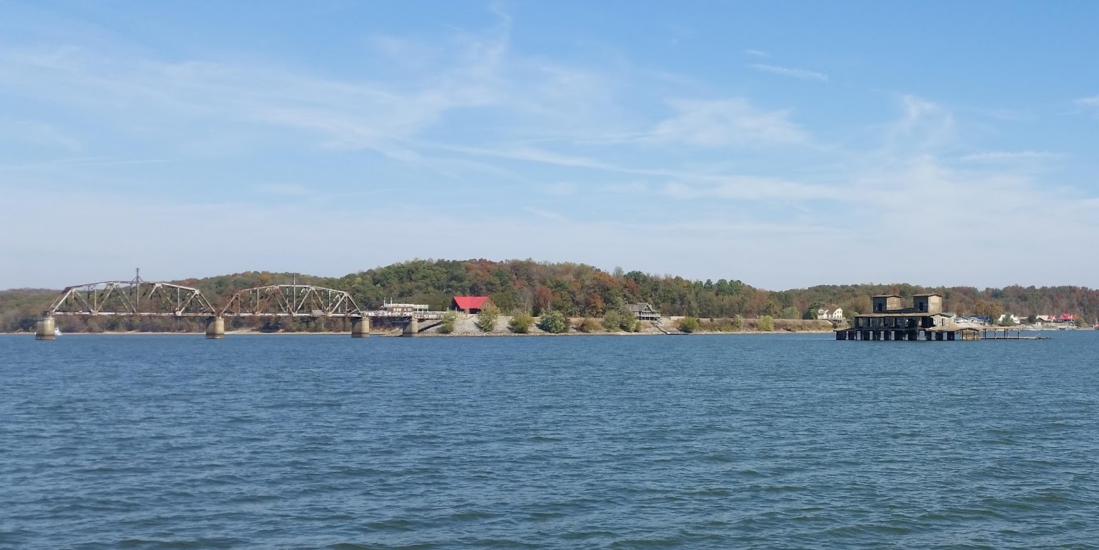 Our Odyssey Fueled and ready on Kentucky Lake