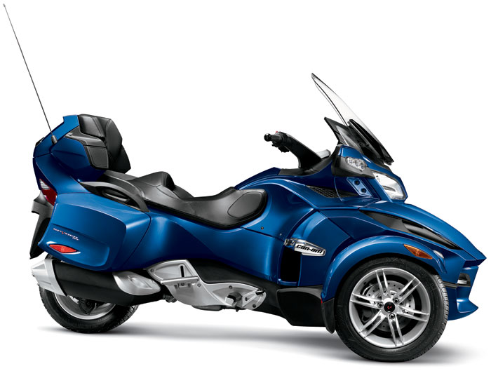 2012 CanAm Spyder RT Audio & Convenience Review _ Motorcycles Bike Review