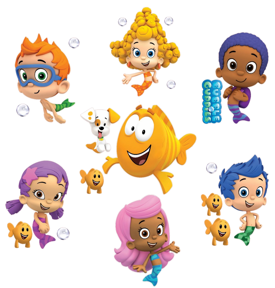 Bubble Guppies Characters Png Free Logo Image
