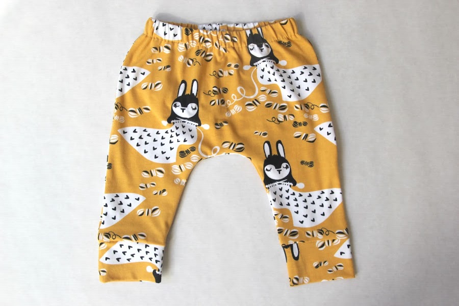 DIY Tutorial y patrones legins de bebé