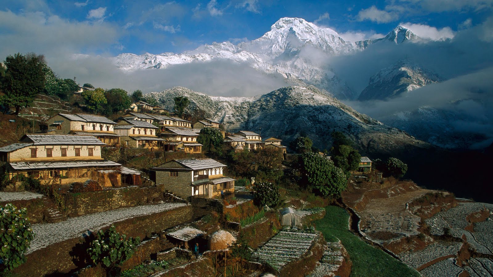 Ghangdrung Village, Annapurna Conservation Area, Nepal National