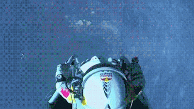 Political Clown Parade: Felix Baumgartner: One Giant Leap For A Man Political Clown Parade: Felix Baumgartner: One Giant Leap For A Man
