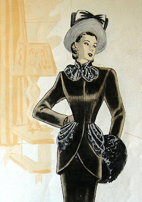 The Couture Touch: American Ladies Tailor, Fall/Winter 1947-48