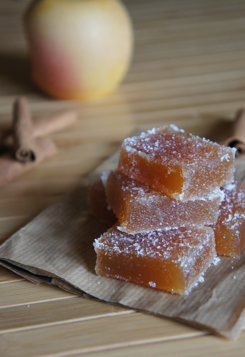 Pâte de fruits pommecannelle