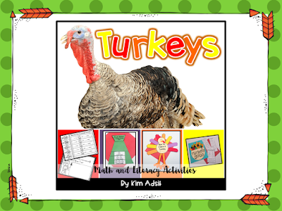 https://www.teacherspayteachers.com/Product/Thanksgiving-Turkey-Activities-for-Math-and-Literacy-103517
