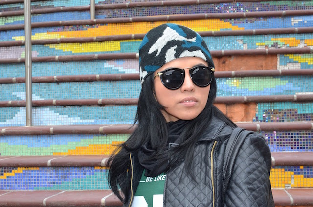 Cazadora De Cuero - #MariEstilo - Outfit para motocicleta - Look Rebelde - DCBlogger - Latina Blogger- Winter Style
