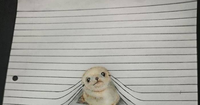 Amazing what you can do with a simple pencil and lined paper 3