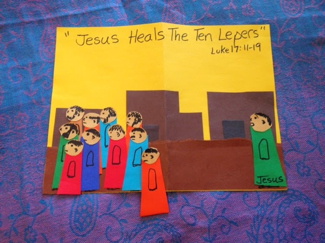 Children's Bible Lessons: Lesson - Jesus Heals Ten Lepers