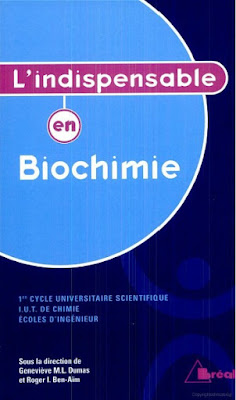 [PDF] Livre Biologie "L'indispensable en Biochimie" Télécharger Gratuitement