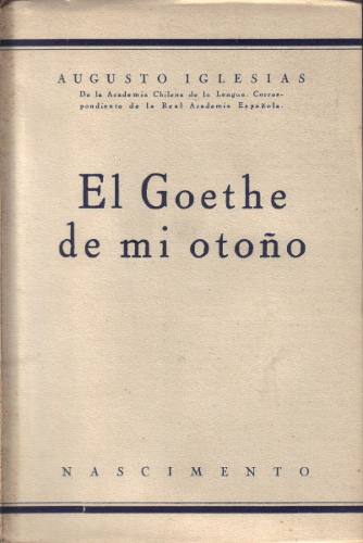 El Goethe de mi Otoño 