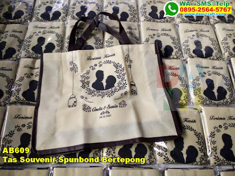 Jual Tas Souvenir Spunbond Bertepong