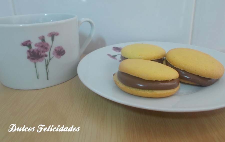 Whoopie pies con nutella