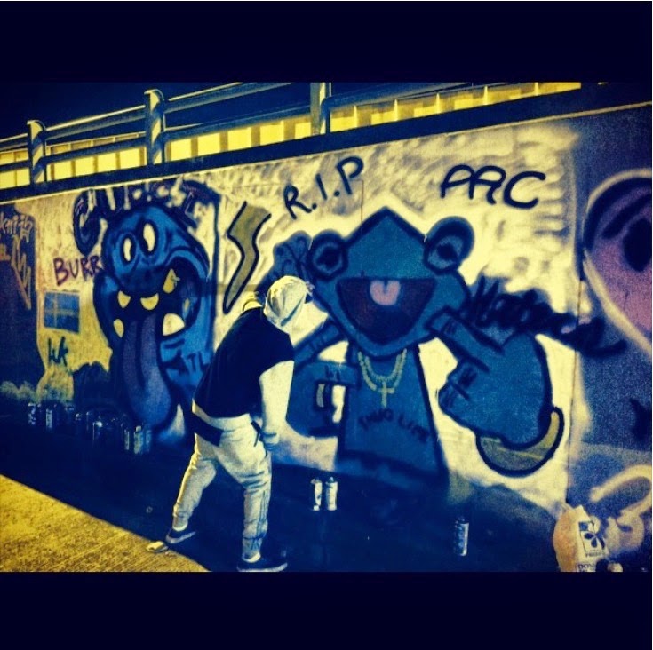 Graffiti Wall Draw Thug Graffiti