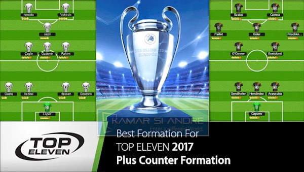 Kumpulan formasi taktik top eleven terbaik dan cara mengalahkannya versi kamar si andre