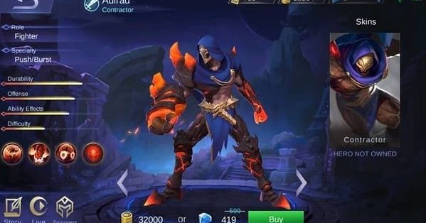 Hero Aulrad Mobile Legends Tanggal Rilis, Skill, dan