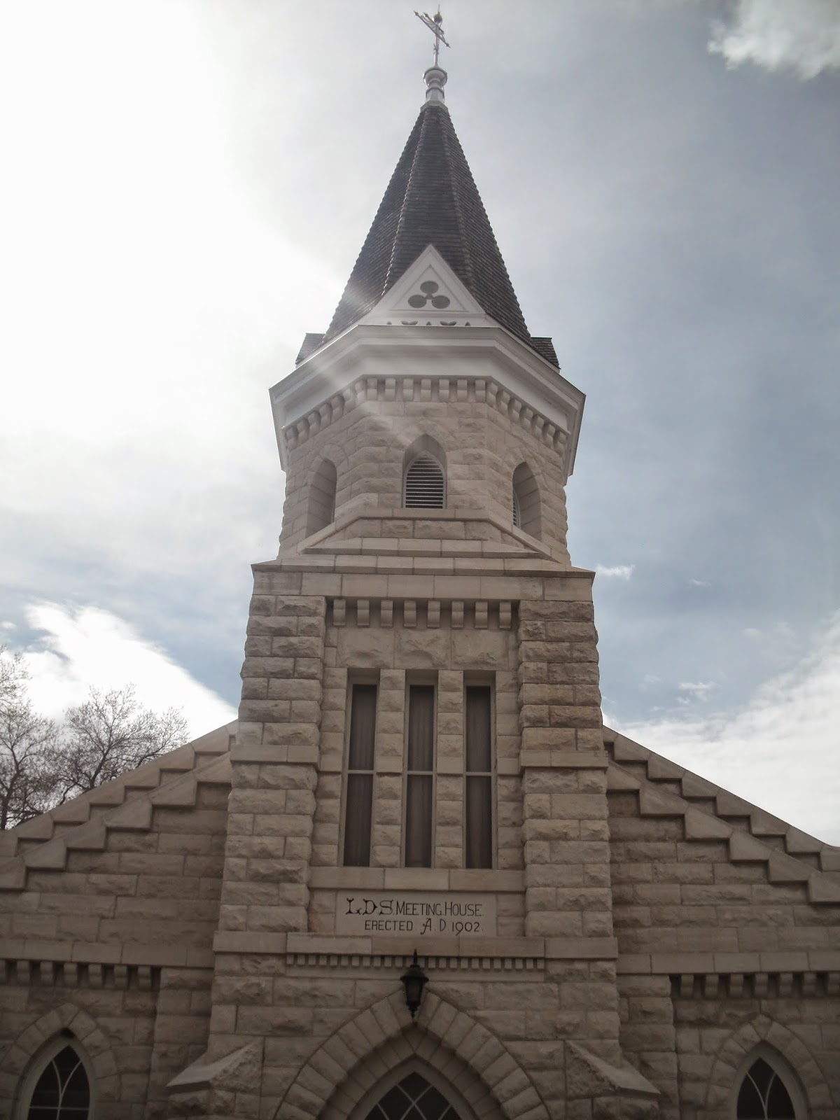 Historic LDS Architecture Spring City Ward