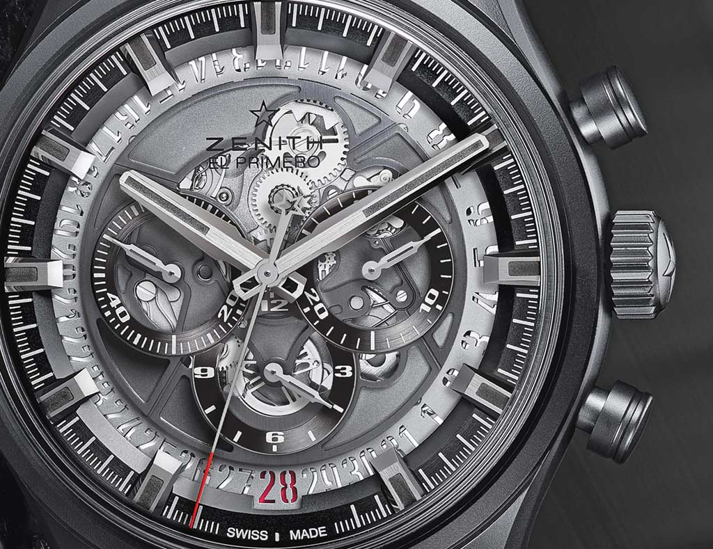 Zenith el primero skeleton tourbillon clearance