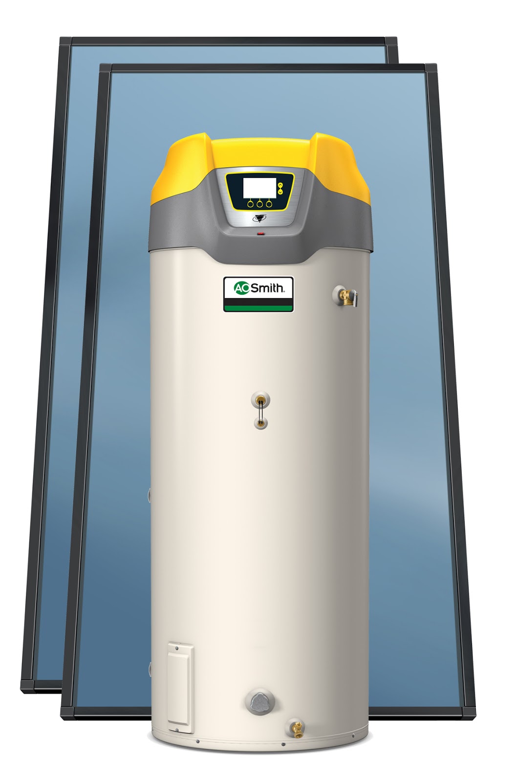 Solar Water Heater Solar Water Heater With Natural Gas Backup