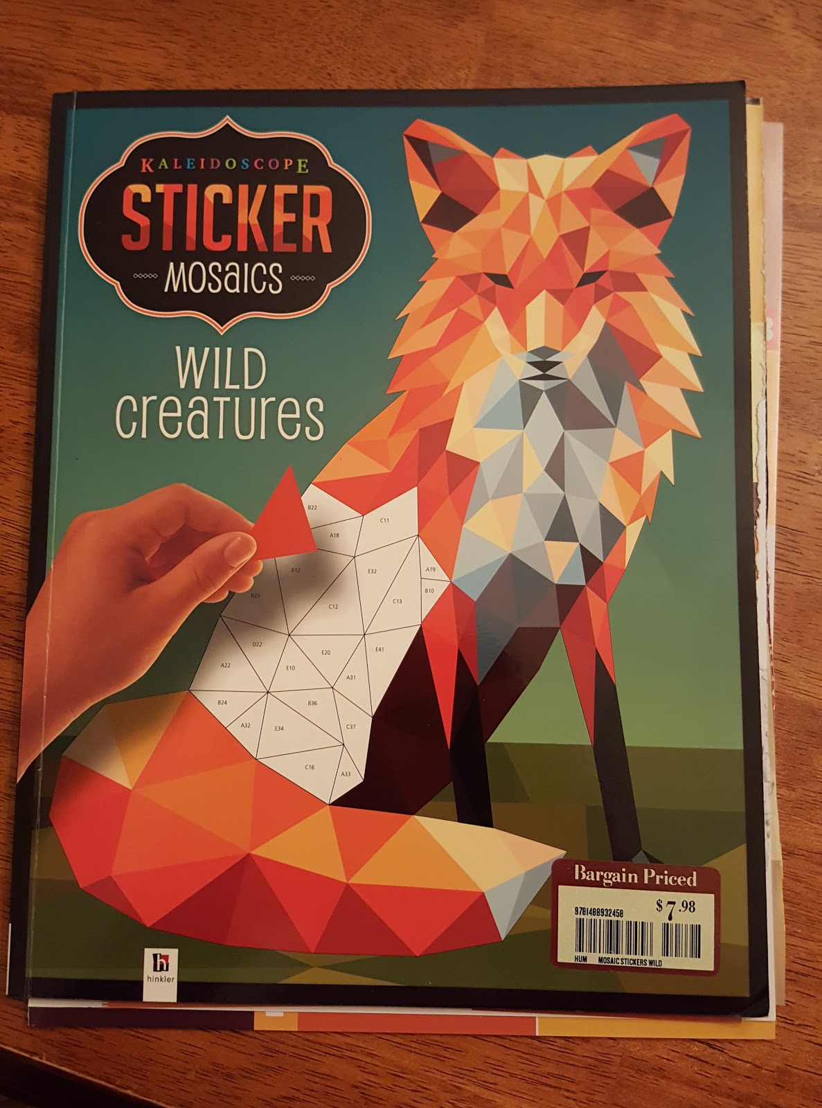 The Puzzle Den Kaleidoscope Sticker Mosaics