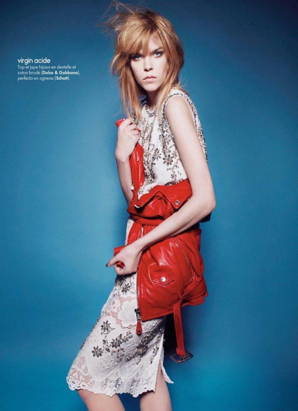 celebrity fashions meghan collison elle france march 2011 celebrity fashions meghan collison elle france march 2011