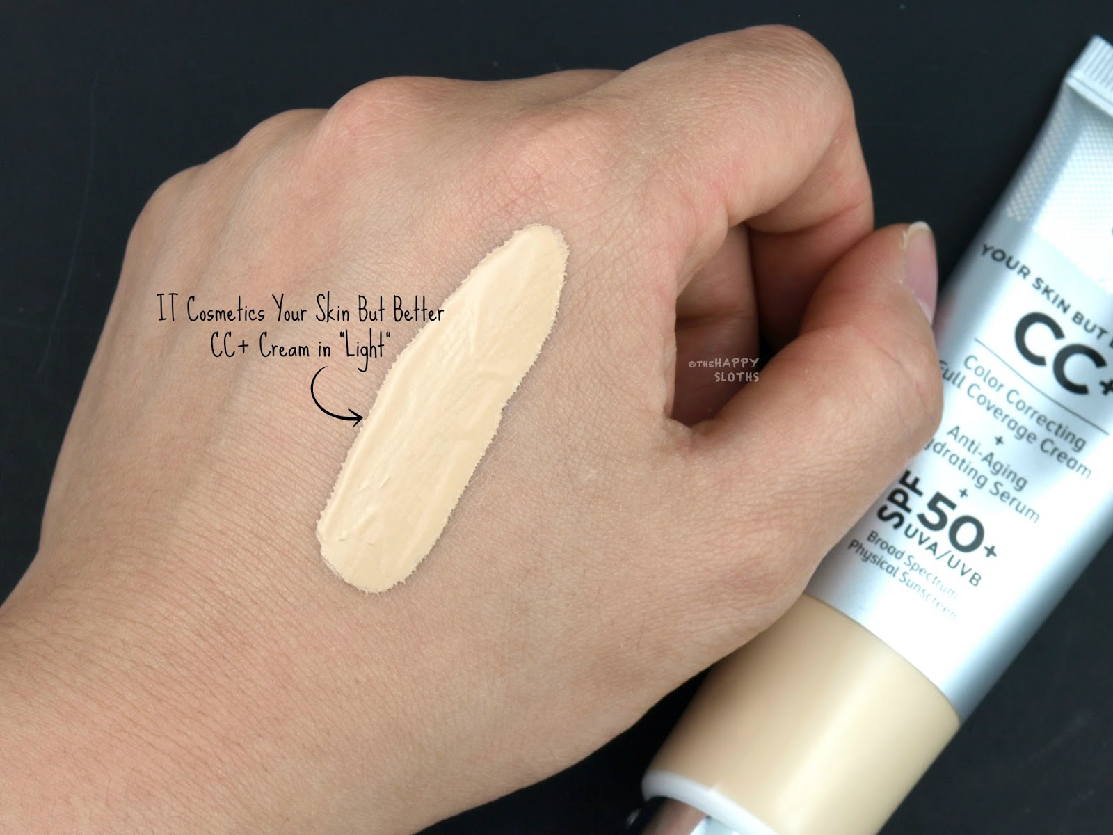 IT Cosmetics CC Cream in "Fair": Review and Swatches