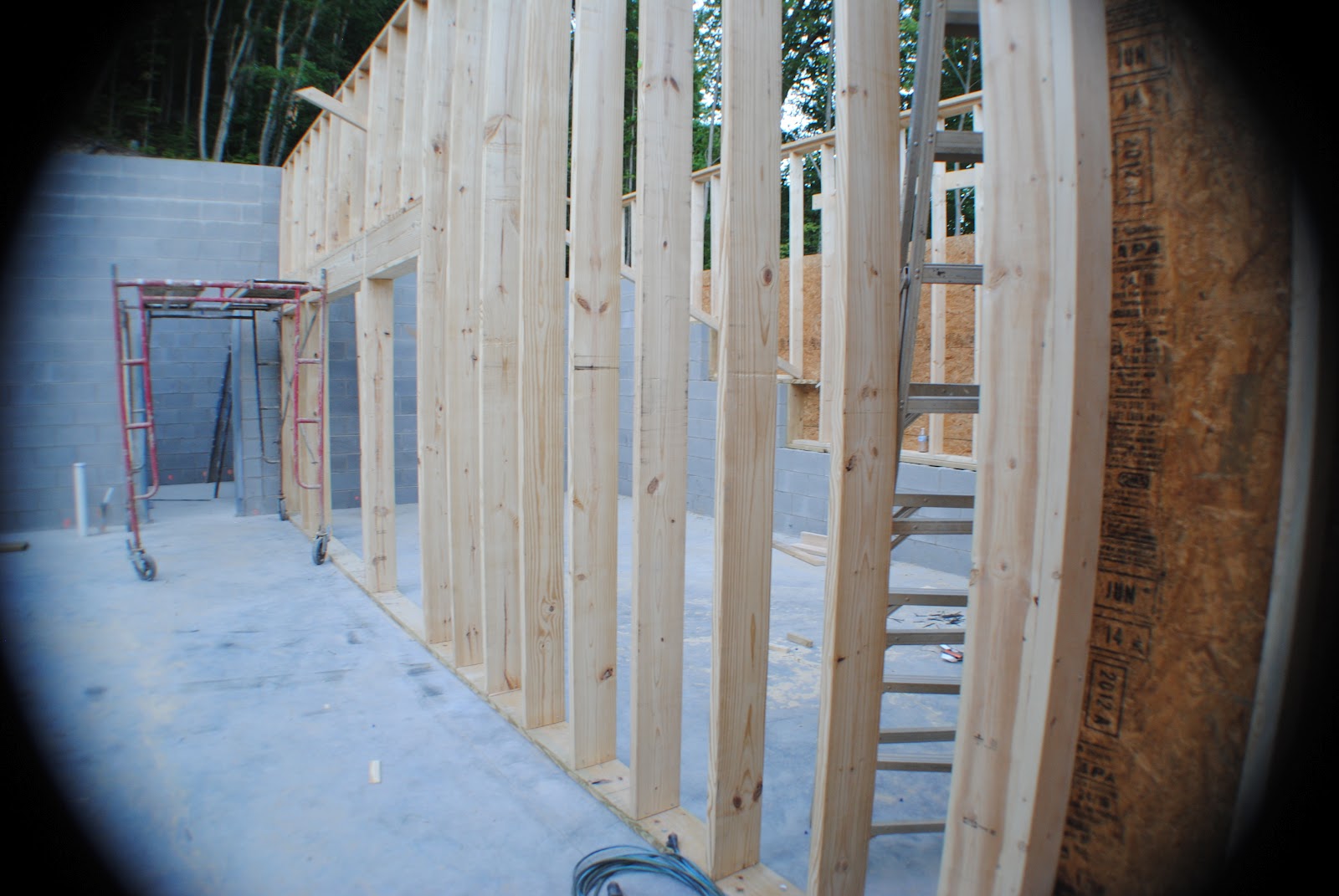 Our New House Support Walls for the Modular