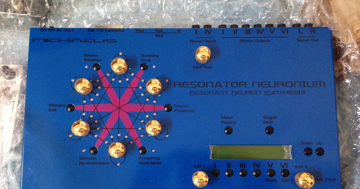MATRIXSYNTH Jomox Resonator Neuronium